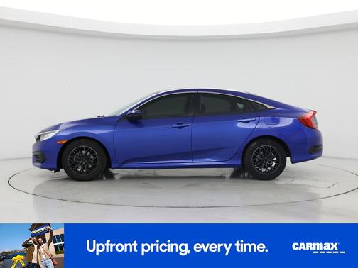 Blue 2018 Honda Civic LX