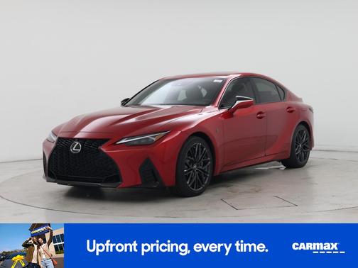 Red 2023 Lexus IS 500 F-Sport Performance
