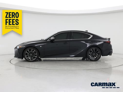 Black 2023 Lexus IS 350 F-Sport