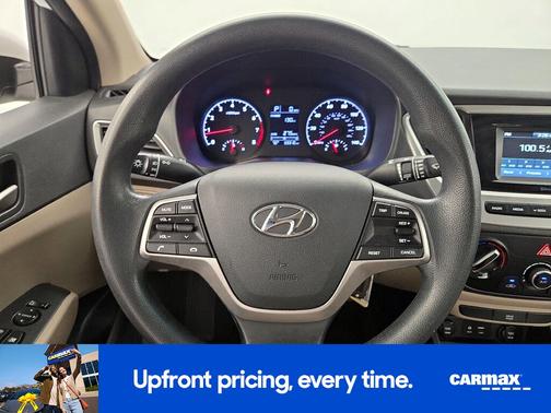 White 2020 Hyundai Accent SE