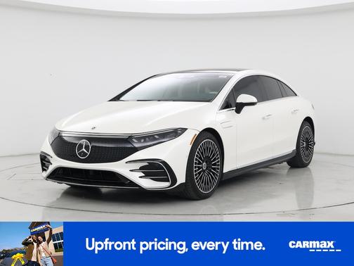 White 2022 Mercedes-Benz EQS 580