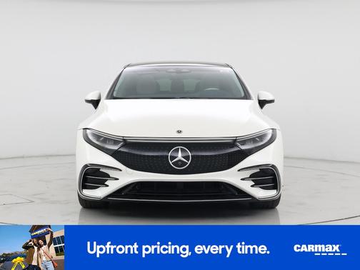 White 2022 Mercedes-Benz EQS 580