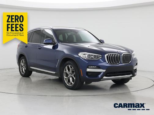 Blue 2020 BMW X3 XDrive30i