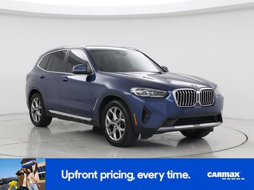 Blue 2022 BMW X3 XDrive30i