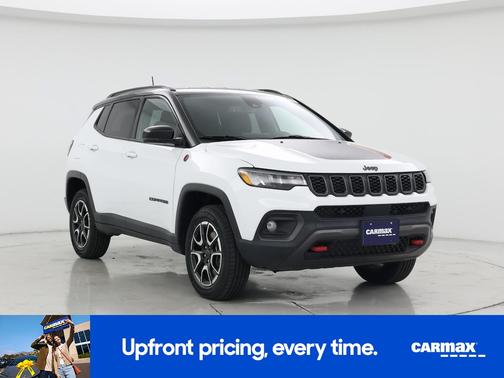 White 2025 Jeep Compass Trailhawk