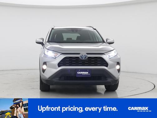 Silver 2021 Toyota RAV4 Hybrid XLE