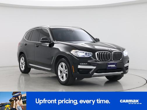 Black 2020 BMW X3 XDrive30i