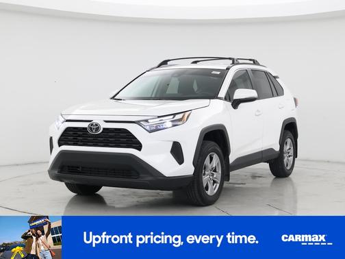 White 2023 Toyota RAV4 XLE