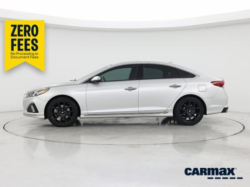 Silver 2018 Hyundai SONATA Sport