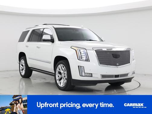 White 2018 Cadillac Escalade Premium Luxury