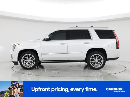 White 2018 Cadillac Escalade Premium Luxury