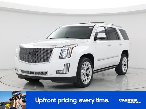 White 2018 Cadillac Escalade Premium Luxury
