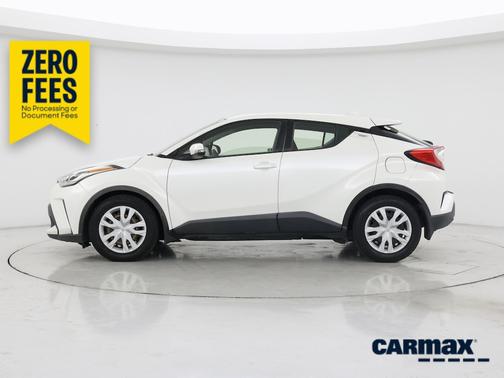 White 2020 Toyota C-HR LE