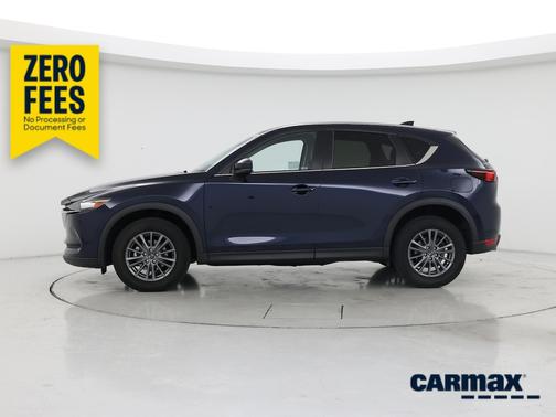 Blue 2021 Mazda CX-5 Touring