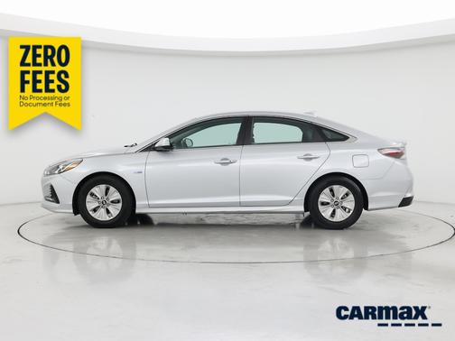 Silver 2018 Hyundai SONATA Hybrid SE