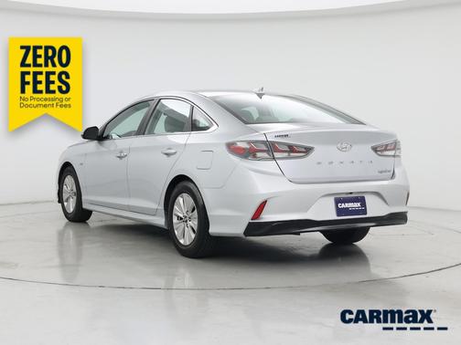 Silver 2018 Hyundai SONATA Hybrid SE