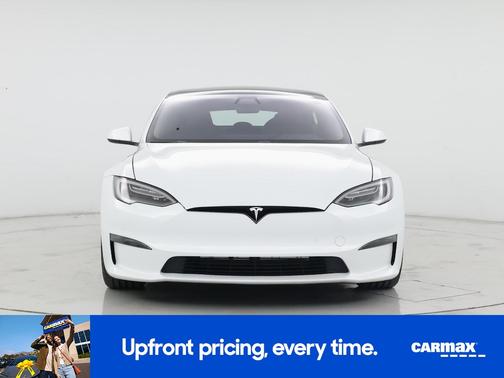 White 2021 Tesla Model S Long Range