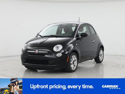 Black 2017 FIAT 500 Pop