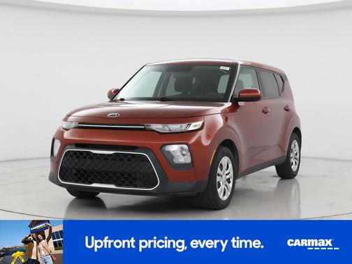 Orange 2020 Kia Soul LX