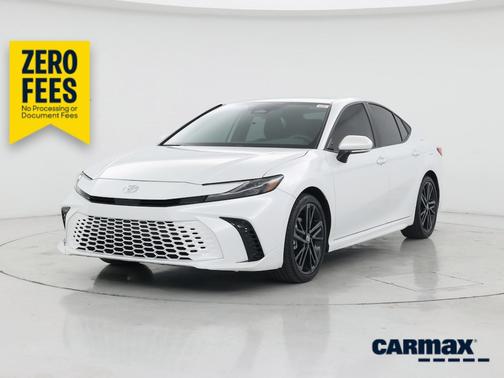White 2025 Toyota Camry XSE