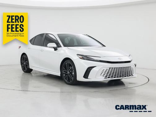 White 2025 Toyota Camry XSE