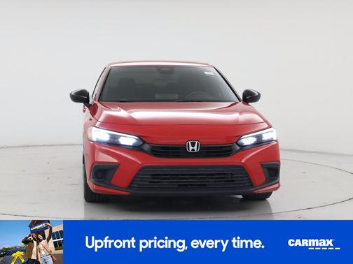 Blue 2022 Honda Civic Sport