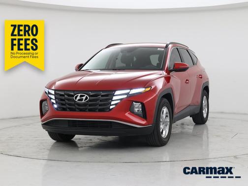 Red 2022 Hyundai TUCSON SEL