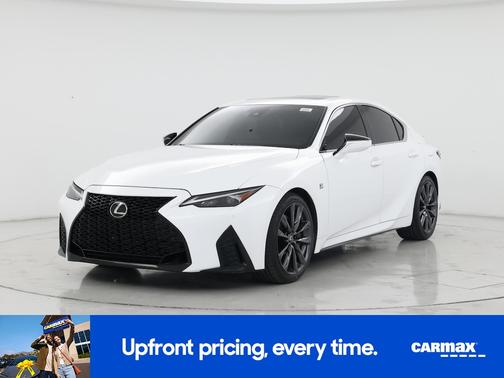 White 2023 Lexus IS 350 F-Sport