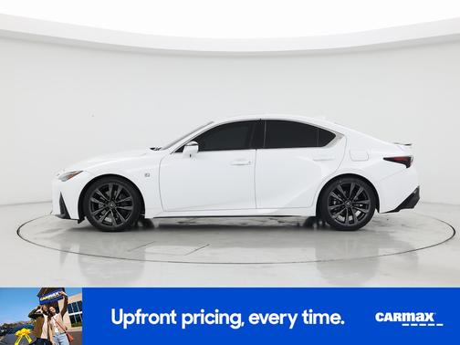 White 2023 Lexus IS 350 F-Sport
