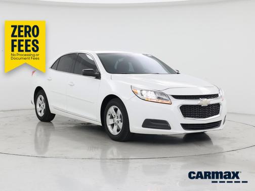 White 2014 Chevrolet Malibu LS