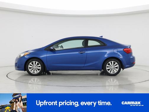 Blue 2014 Kia Forte EX