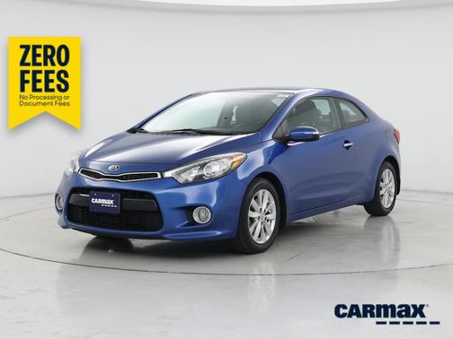 Blue 2014 Kia Forte EX