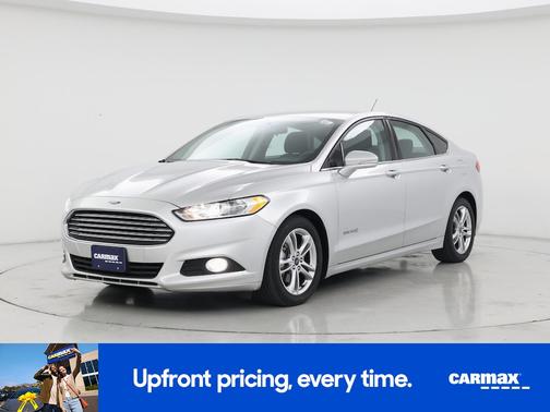 Silver 2016 Ford Fusion Hybrid SE