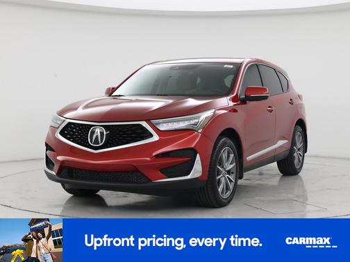 Red 2021 Acura RDX SH-AWD Technology