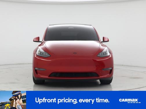 Red 2022 Tesla Model Y Performance
