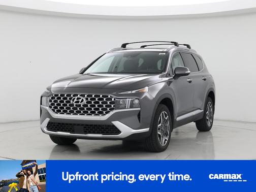Gray 2021 Hyundai SANTA FE HEV Limited