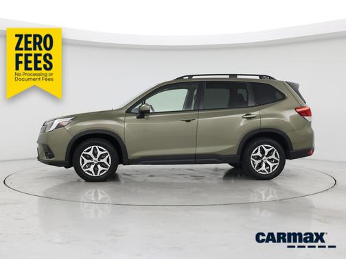 Green 2024 Subaru Forester Premium