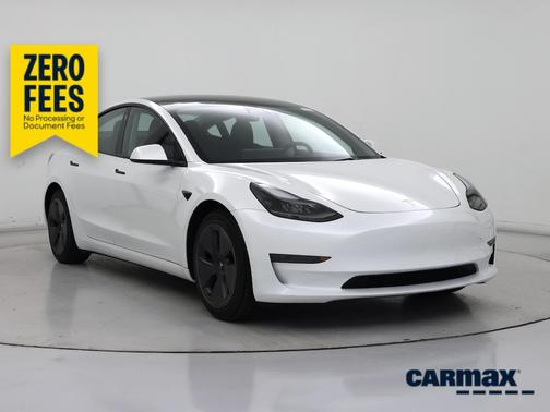 White 2023 Tesla Model 3