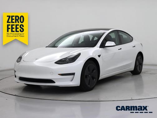 White 2023 Tesla Model 3