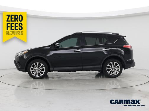 Black 2017 Toyota RAV4 Limited