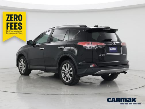 Black 2017 Toyota RAV4 Limited