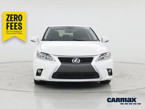 White 2016 Lexus CT 200h