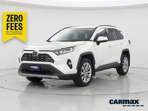 White 2019 Toyota RAV4 Limited