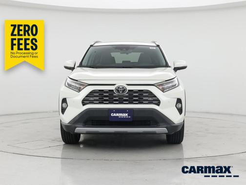 White 2019 Toyota RAV4 Limited