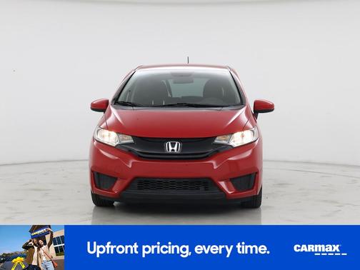 Red 2015 Honda Fit LX
