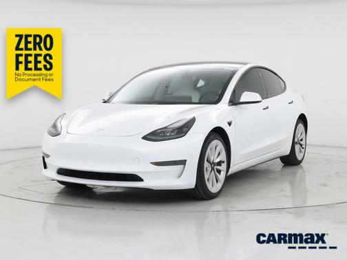 White 2022 Tesla Model 3