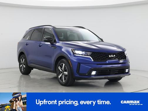 Blue 2022 Kia Sorento EX