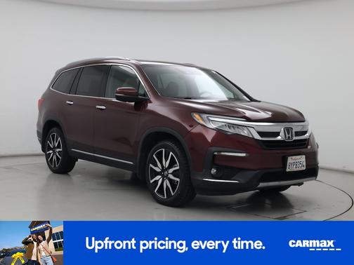 Burgundy 2022 Honda Pilot Touring