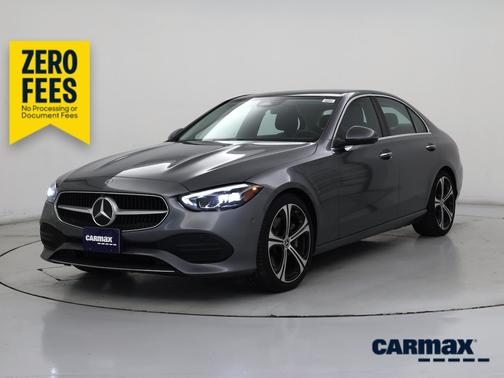 Gray 2022 Mercedes-Benz C-Class