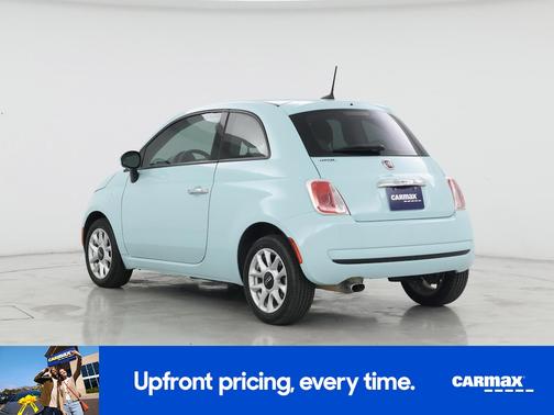 Blue 2017 FIAT 500 Pop
